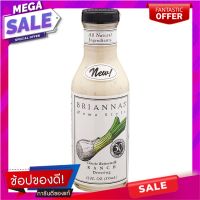 ไบรอานาสน้ำสลัดบัตเตอร์มิลค์แรนซ์ 355มล. Brianas Buttermilk Rance Dressing 355 ml.