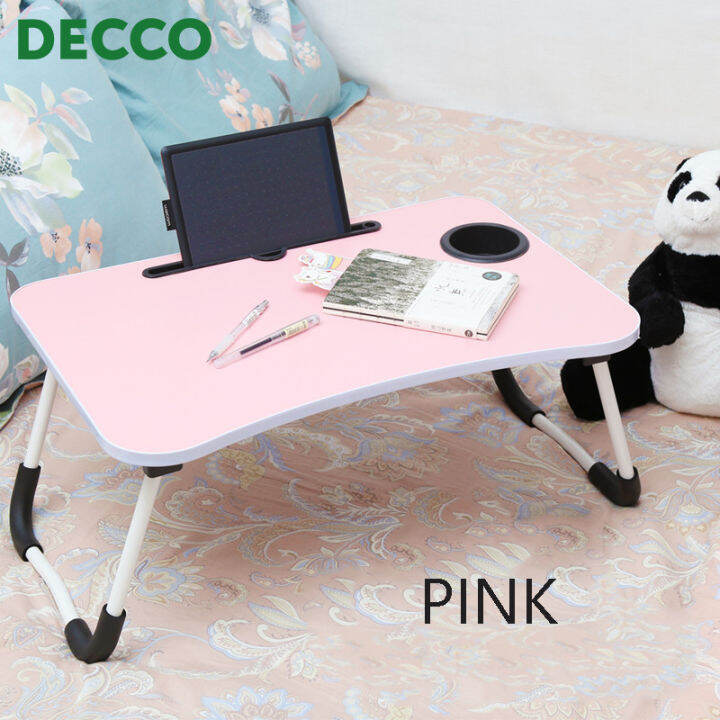 DECCO Folding Anti Slip Laptop Table Student Portable Study Desk Meja