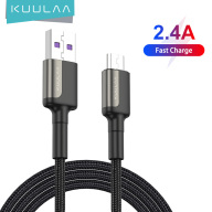 50% OFF Voucher KUULAA Cáp Micro USB 2.4A Nylon sạc nhanh Cáp dữ liệu USB thumbnail