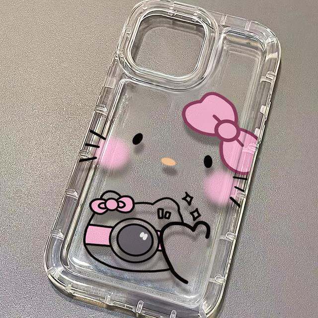 shine-electron-kuromi-hello-kitty-เคสโทรศัพท์โปร่งใส-samsung-galaxy-มา-s23-s20-s10-fe-s21-s22พิเศษบวก-a34-note-20-10-pro-a54-a53-a33