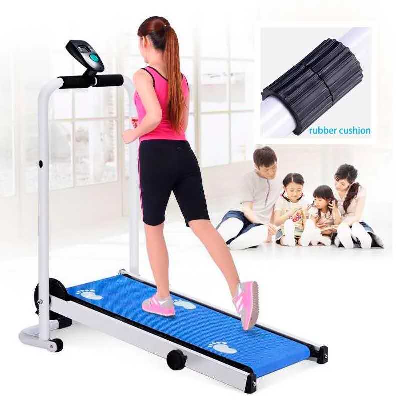 Silent Folding Exercise Stepper Mini Mechanical Treadmill Walking Machine Home Fitness Equipment 