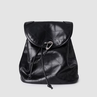 กระเป๋าผู้หญิง ZA 2022ใหม่ฤดูร้อนความจุมากกระเป๋าเป้สีดำกระเป๋าสะพายหลังกระเป๋านักเรียนโอกาสกระเป๋าเดินทาง