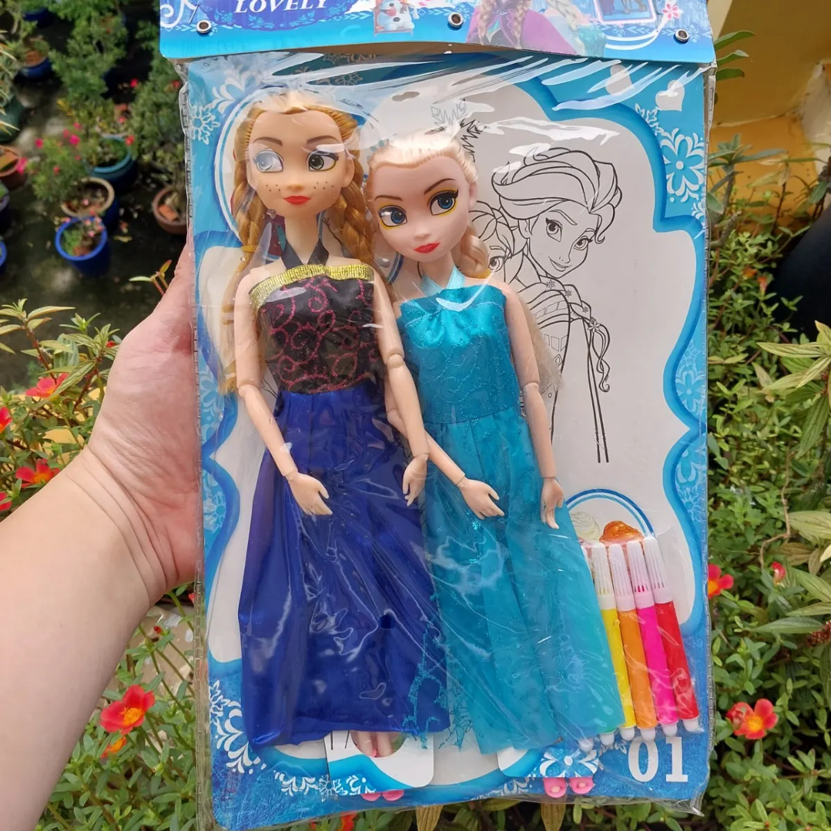 Trò Chơi 2 Búp Bê Khớp Động Chị Em Công Chúa Elsa Anna Trong Nữ Hoàng Băng  Giá Frozen Walt Disney 2011 | Lazada.Vn