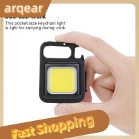 ที่เปิดจุกขวดไฟ LED แบบชาร์จไฟได้สำหรับตั้งแคมป์กลางแจ้ง ARQEAR529453พกพาได้พวงกุญแจไฟฉาย