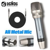 All Metal Dynamic Handheld Microphone for Karaoke Singing Professional Wired Cardioid Microphone for BBOX Stage Recording Vocal