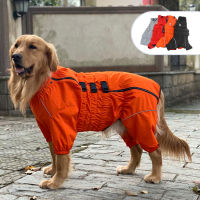 Dog Raincoat Jumpsuit Small Medium Big Large Dog Clothes Rain Jacket Outfit Poodle Husky Lador Golden Retriever Clothing