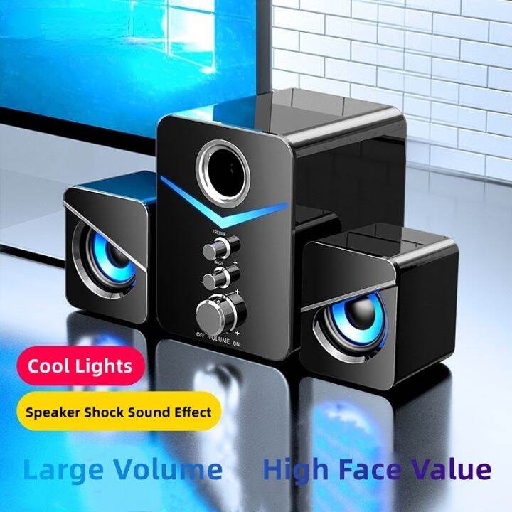 Bluetooth Speaker Home Theater Sound System Mini Speakers Desktop