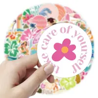 120 จาง Coconut girl สติกเกอร์กราฟฟิตีสาวมะพร้าวสกู๊ตเตอร์กีตาร์มือบัญชีสติกเกอร์กันน้ำ