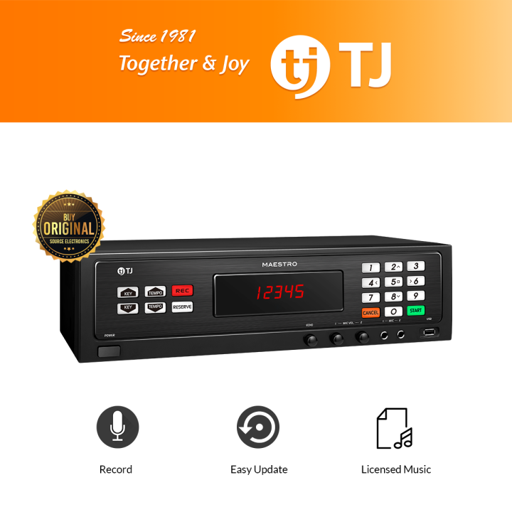 TJ Media TKR335P Maestro Karaoke Player Lazada PH