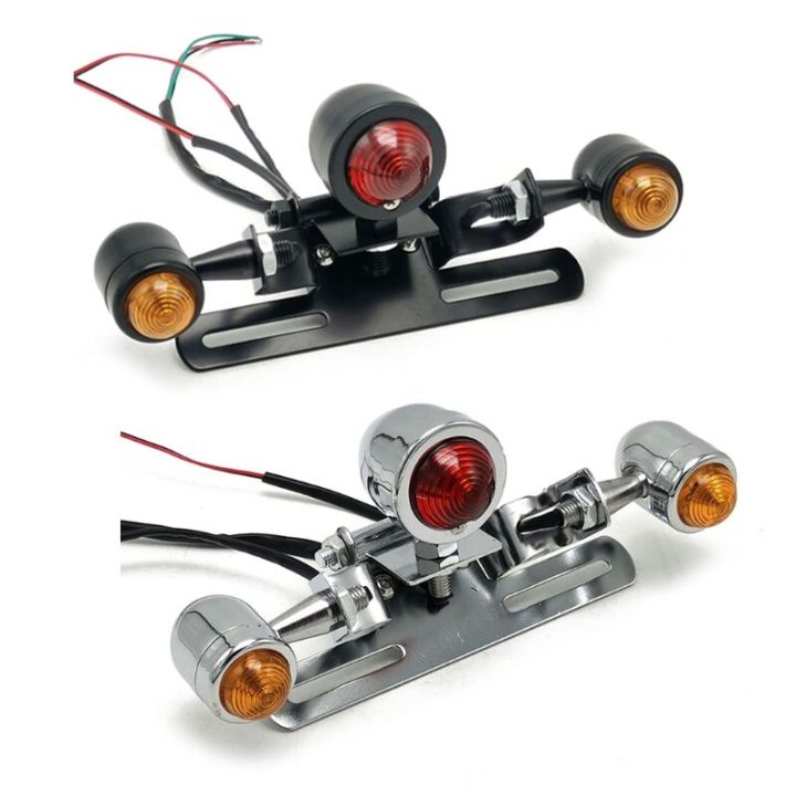 1ชิ้น12โวลต์สีแดง-led-สามารถปรับได้คาเฟ่-rsuable-fo-acer-สไตล์ไฟจอดไฟท้ายไฟเบรครถจักรยานยนต์ไฟท้ายรถจักรยานยนต์ไฟท้ายสำหรับสับ