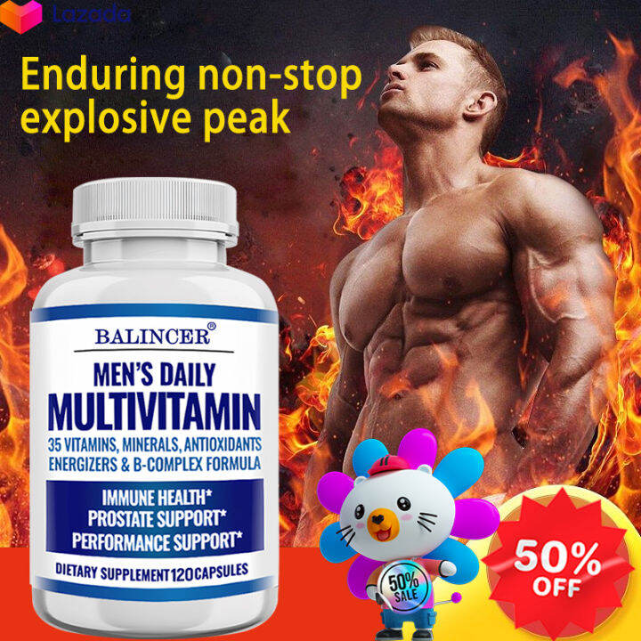 Men's Powerful Daily Multivitamin, Vitamins, Minerals & Antioxidants