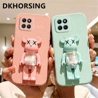 DKHORSING ใหม่หมีน่ารัก X6A เคสสำหรับ HONOR อ่อน/X5 Plus / 90 5G / 90 Lite ผิวสัมผัสซิลิโคนกันกระแทกเคสโทรศัพท์เกียรติ X6a ที่มีผู้ถือที่ตั้งการ์ตูน