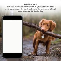 ตัวติดตามปลอกคอสัตว์เลี้ยงน้ำหนักเบากระดิ่งพกพาตัวติดตาม GPS ป้ายติดปลอดคอสัตว์เลี้ยงตัวติดตาม GPS ผู้สูงอายุเด็กน่ารักป้องกันการสูญเสีย