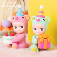 Birthday Gift Bear Series Sonny Angel Mini Blind Box Doll Cartoon Car Decoration Anime Figure Model Toy For Surprise Mystery Box