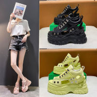 11cm thick bottom sports sandals inner heightened sandals womens shoes 2022 new outer wear wedge heel fashion beach sandals women