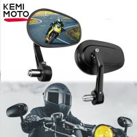 E24กระจกบาร์ Kaca Spion Motor ท้ายอเนกประสงค์สำหรับ R1200GS R1250GS BMW สำหรับ Kawasaki Z1000 Z750สำหรับฮอนด้า CB1000R CB600F