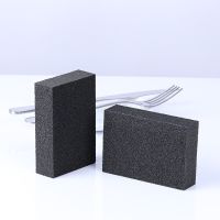 1/4Pcs Carborundum Sponge Brush Kitchen Washing Tool Rust Removing Cleaner Sponge Pad Nano Emery Brush Cleaning Tool