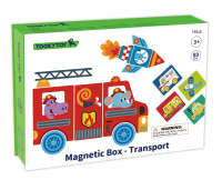 Tooky Toy-Magnetic Box-ชุดของเล่นแม่เหล็กลายทรานสปอร์ต