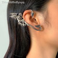 【hot】✕  Punk Exaggerated Three-dimensional Earrings Ear Cuff for Non Pierced Jewelry