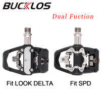 BUCKLOS จักรยานเสือภูเขา Self-lock Pedal Professional Fit SPD ดู DELTA จักรยานเหยียบ Ultralight MTB เหยียบสำหรับ Shimano-nxfnxfnxghnxgb