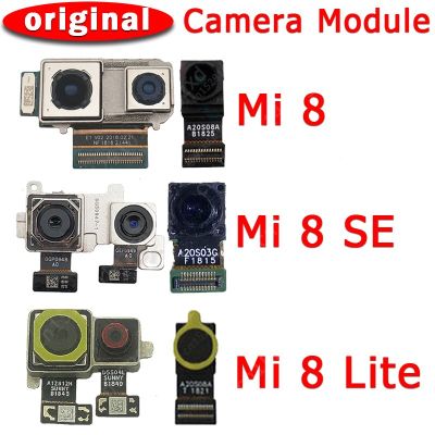 กล้องด้านหน้าและด้านหลังเดิมสําหรับ Xiaomi Mi 8 Mi8 SE Lite 8SE กล้องหันหน้าไปทางหลักโมดูล Flex Cable อะไหล่ทดแทน
