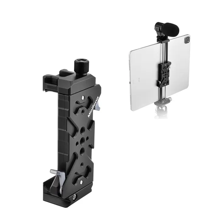 Tripod Mount Adapter Universal Tablet Clamp Holder For Ipad Microsoft