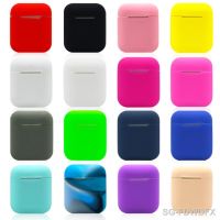 Silicone Earphone Case For Airpods Case Shockproof Wireless Protective Cover Skin Accessories For Apple Airpods