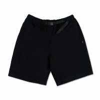 BUCKLED  SHORTS (BLACK)