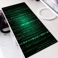 Matrix Binary Code แผ่นรองเมาส์ อุปกรณ์เสริมสำหรับเกม Gabinete เครื่องเกม แป้นพิมพ์ แผ่นรองเมาส์ บริษัท