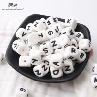 【Ready Stock】26pc 12mm Baby Silicone Letter Beads Food Grade Silicone Chewing Beads Teething Necklace Baby Toy