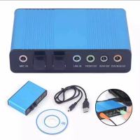 USB 2.0 Digital Optical Audio Sound Card External 7.1 Channel 5.1