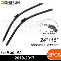 สำหรับที่ปัดน้ำฝนด้านหน้า Audi A1 2010-2017ยางปัดน้ำฝน24 "+ 16" กระจกหน้ารถอุปกรณ์เสริม2012 2013 2014 2015 2016