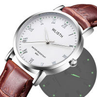 Luxury Brand Minimalist Men Watch High Quality Luminous Watches Fashion Leather Waterproof Wristwatch Quartz Clock Gift For Male