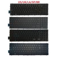 US/UK/Spanish SP/Latin LA/Brazil BR laptop Keyboard for Dell Inspiron 15 5565 5567 5570 5590 5587 5575 5770 5775 7566