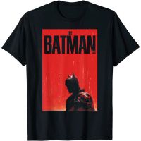 New แฟชั่นใหม่ล่าสุด Adult T-Shirt The Batman Neon Red Poster T-Shirt