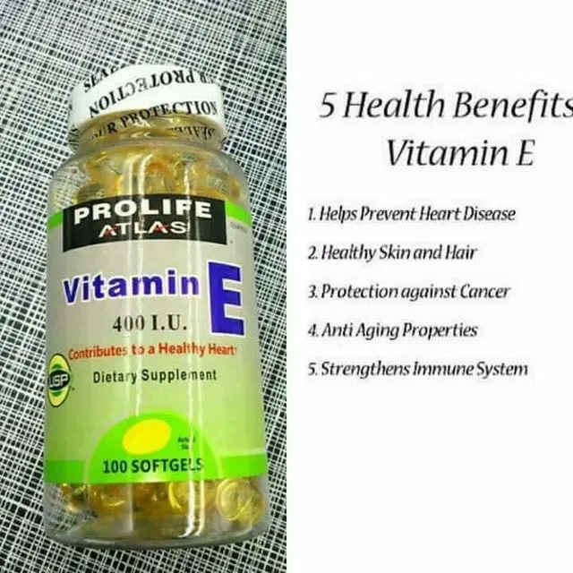 Atlas Prolife Vitamin E 400UI (100 Softgels) Lazada PH