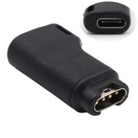 USB อะแดปเตอร์แปลงการชาร์จ3.1ชนิด C ตัวเมียเป็น4pin สำหรับ S40วิธีการของ Garmin/S60/X10/S10 Venu Fenix 6/6X PRO พลังงานแสงอาทิตย์