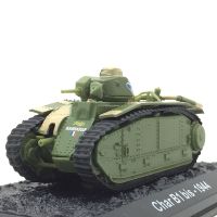 【Support-Cod】 โมเดลรถอัลลอยด์1/72คอลเลกชันโมเดลของเล่นของเล่น BIS-1944 CharB1