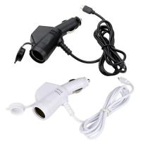 Car Charger Cable Charging Cable Car Phone Charger Automobile Lighter Dual USB Port Practical Car Charger Cord For Navigation Devices And Tablet successful