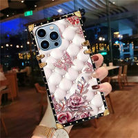 เคส Realme C53 C55 Realem C33 C35 C21 Realem C15 C11 C3 C2 Reno 8T 8Z 7Z Reno 6 5 4 5f 4f 2f Oppo F11 Pro F9 Pro เคส F7ลายผีเสื้อประดับเพชรสีม่วงสำหรับผู้หญิงหญิงสาวเคสฝาครอบสี่เหลี่ยมการออกแบบลวดลายกันชนมุม TPU แบบนิ่ม