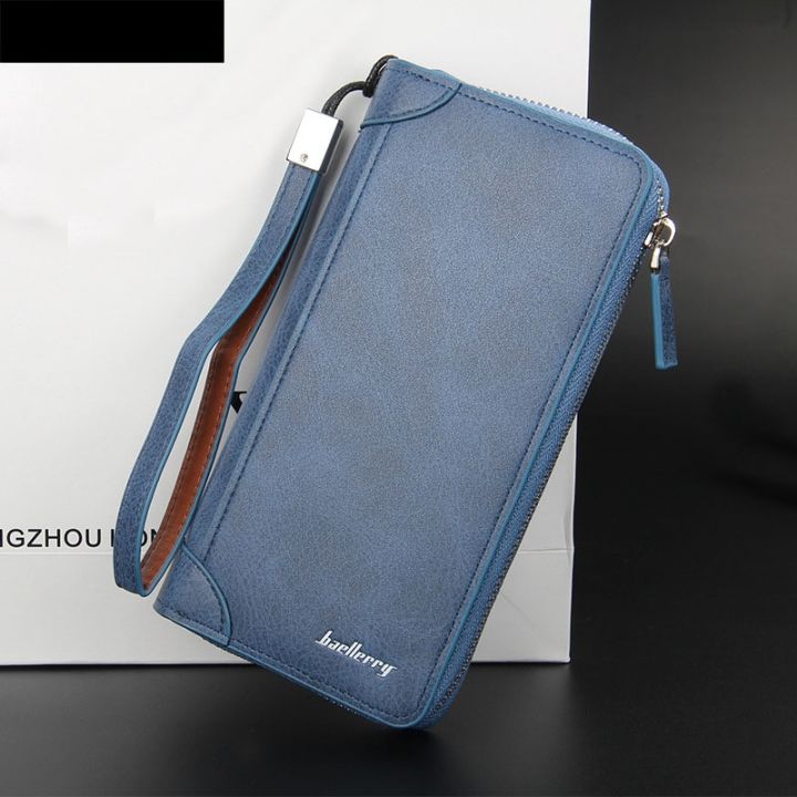 layor-wallet-กระเป๋าสตางค์ผู้ชายกระเป๋าสตางค์แบรนด์หรูใหม่-กระเป๋าสตางค์กระเป๋าเงินผู้ชายยาวกระเป๋าเงินธุรกิจสำหรับบุรุษหนัง-pu-ผู้ชาย-wbl13ใส่เหรียญ