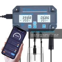 PH-W3988 Wifi Water Quality Monitor Multiparameter 6 in 1 Water Analyzer PH/EC/TDS/SALT/G.S/ Temp Meter APP Remote Online Monito