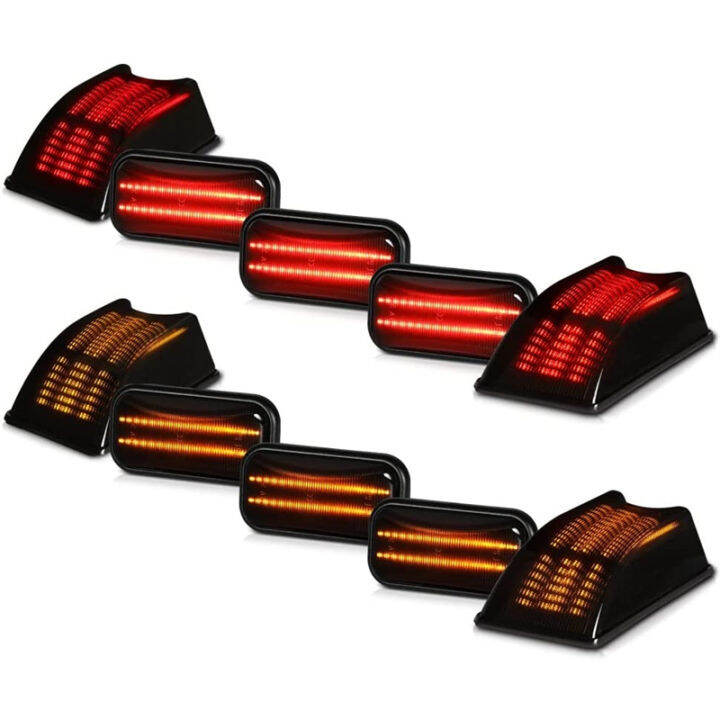 Cab Roof Top Marker Lights Side Marker Lights For Hummer H2 20032009