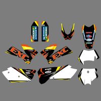 Motorcycle For KTM EXC 200 300 400 2005 250 05-06 450 525 05-07 MAX XC Team Personality Full Graphics Background Decal Sticker