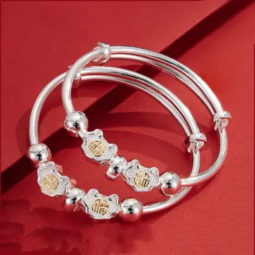 Childrens silver clearance bangle