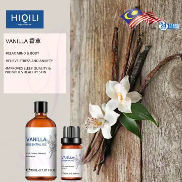 Hana Vanilla Essential Oil for Diffuser - Relax and Stay Sweet with Vanilla  E