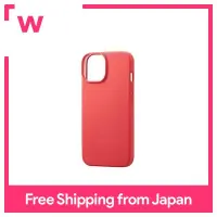 Elecom iPhone 14 / 13 Case Cover Shockproof Shock Absorption Hybrid Silicone Red PM-A22AHVSCCRD