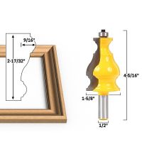 【❂Hot On Sale❂】 jinlan7363036 เครื่องตัดการกัดไม้ซีเมนต์ทางสถาปัตยกรรมก้านซีเมนต์คาร์ไบด์ดอกเร้าเตอร์แม่พิมพ์1ชิ้น12.7มม. สำหรับงานไม้เครื่องมือตัดไฟฟ้า