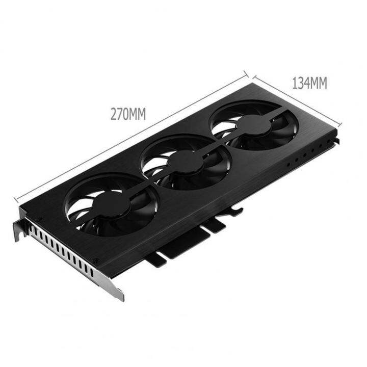 กราฟิกการ์ดพัดลมระบายความร้อน-jonsbo-vf-1แสง-rgb-สนับสนุน-aura-เมนบอร์ดแสดงการ์ดระบายความร้อนหม้อน้ำสำหรับ-nvidia