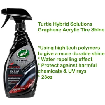 Turtle Wax Hybrid Solutions Graphene Acrylic Tire Shine, 769-mL